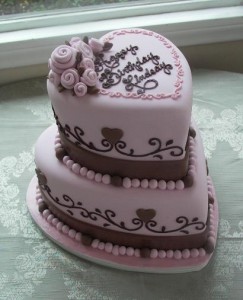 Bridal Heart 2 Tier
